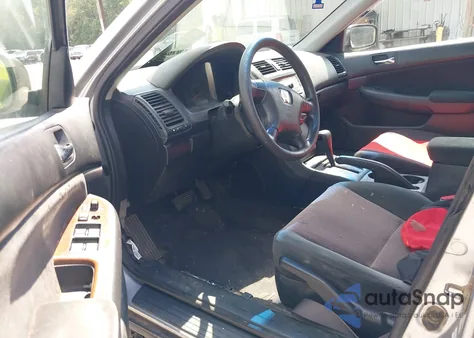 2003 Honda Accord 2.4 Lx из США, поврежденный, VIN 3HGCM56393G707924